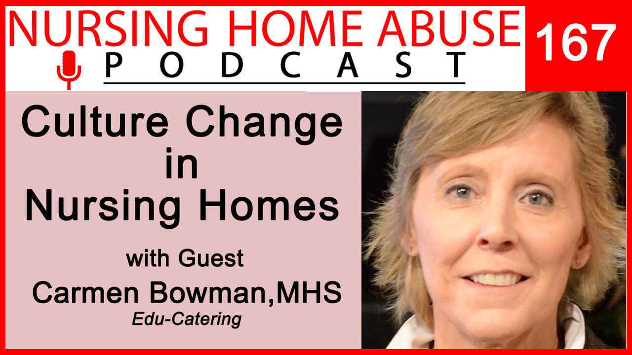 Culture change in nursing homes